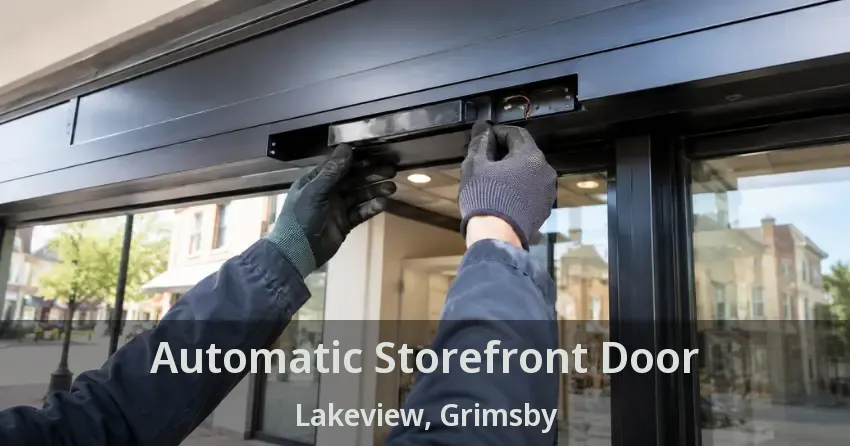 Automatic Storefront Door Lakeview, Grimsby - ON