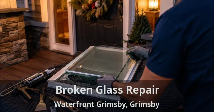 Broken Glass Repair Waterfront Grimsby, Grimsby - ON
