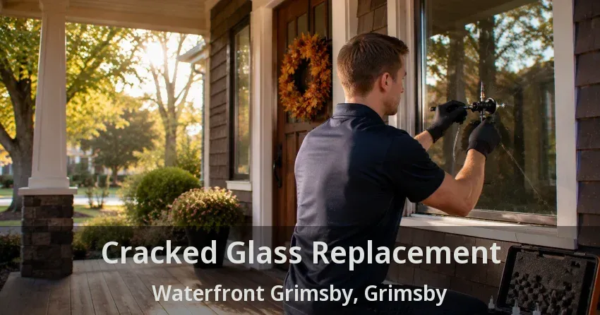 Cracked Glass Replacement Waterfront Grimsby, Grimsby - ON