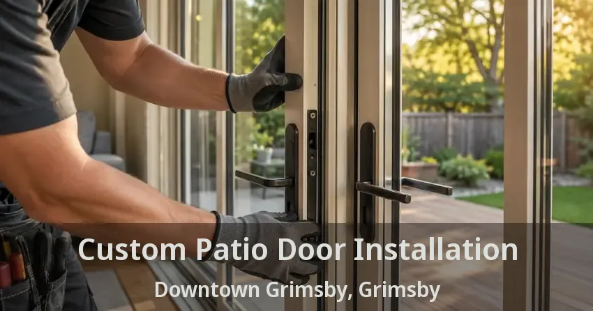 Custom Patio Door Installation Downtown Grimsby, Grimsby - ON