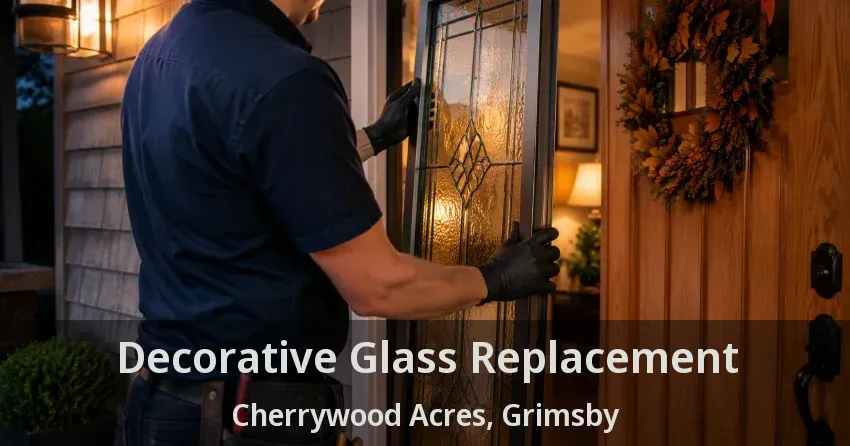 Decorative Glass Replacement Cherrywood Acres, Grimsby - ON