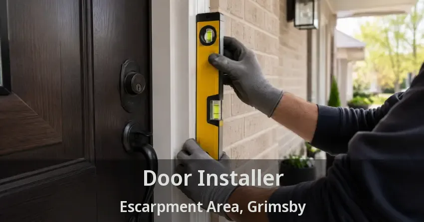 Door Installer Escarpment Area, Grimsby - ON