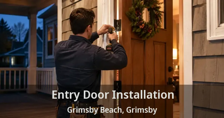 Entry Door Installation Grimsby Beach, Grimsby - ON