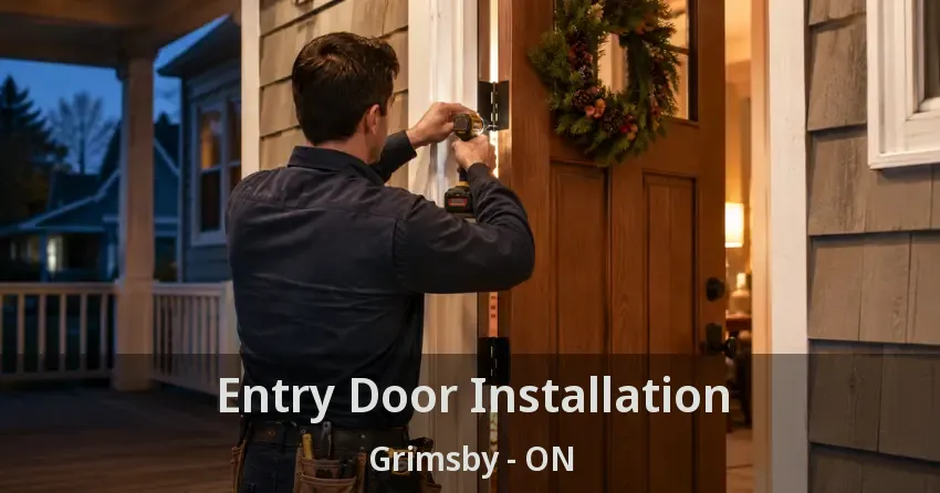 Entry Door Installation Grimsby - ON