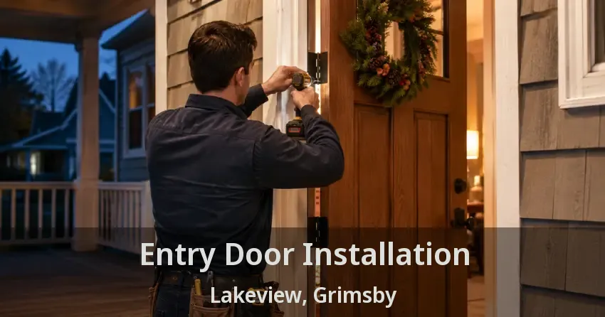 Entry Door Installation Lakeview, Grimsby - ON