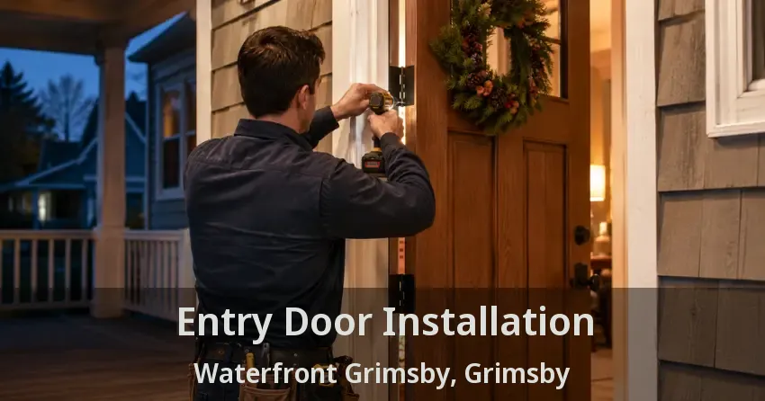 Entry Door Installation Waterfront Grimsby, Grimsby - ON