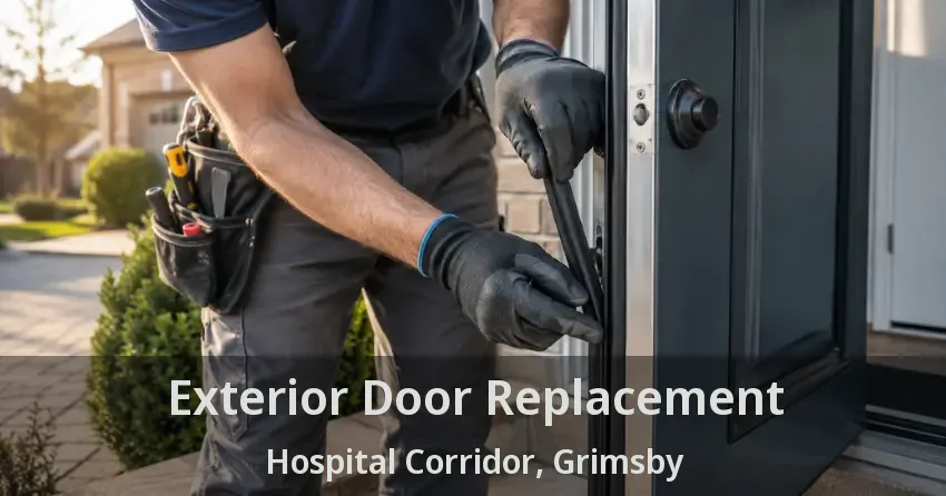 Exterior Door Replacement Hospital Corridor, Grimsby - ON