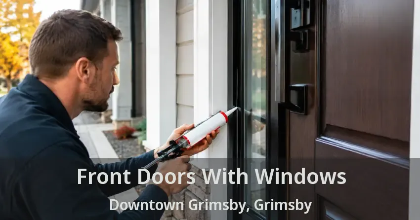 Front Doors With Windows Downtown Grimsby, Grimsby - ON