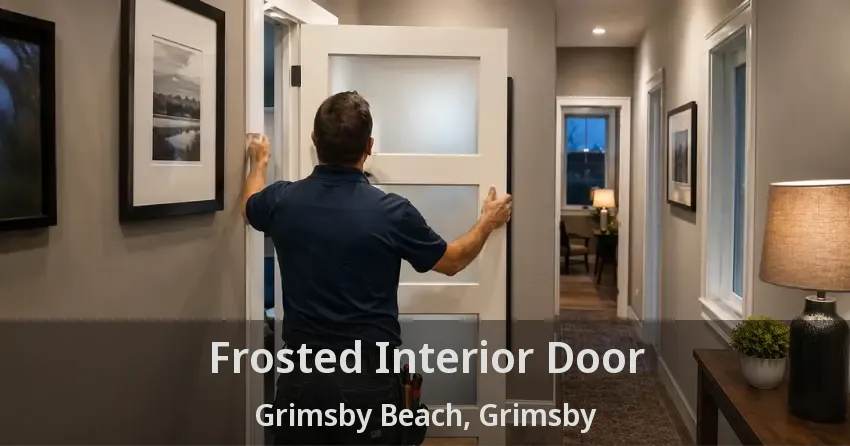 Frosted Interior Door Grimsby Beach, Grimsby - ON