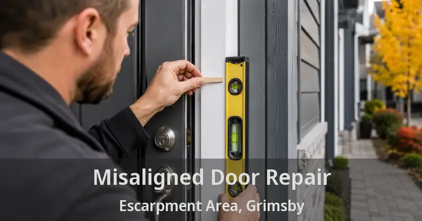 Misaligned Door Repair Escarpment Area, Grimsby - ON