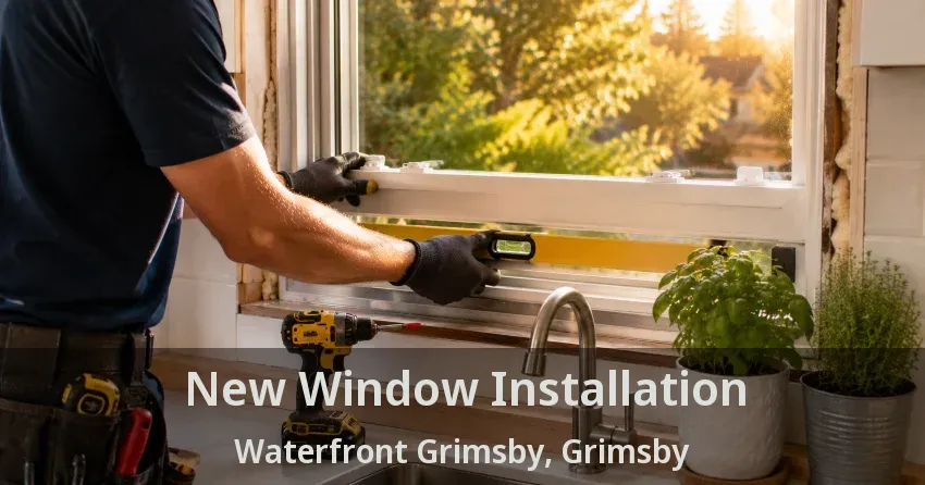 New Window Installation Waterfront Grimsby, Grimsby - ON