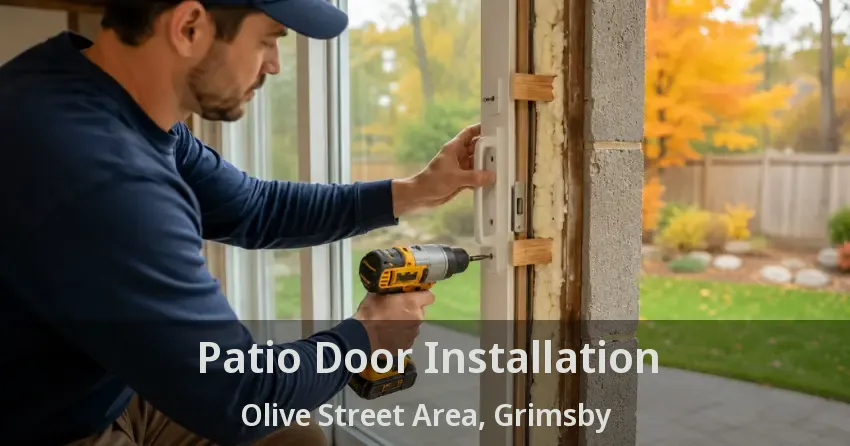 Patio Door Installation Olive Street Area, Grimsby - ON
