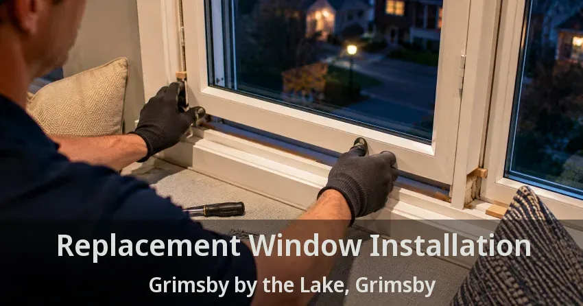Replacement Window Installation Grimsby by the Lake, Grimsby - ON