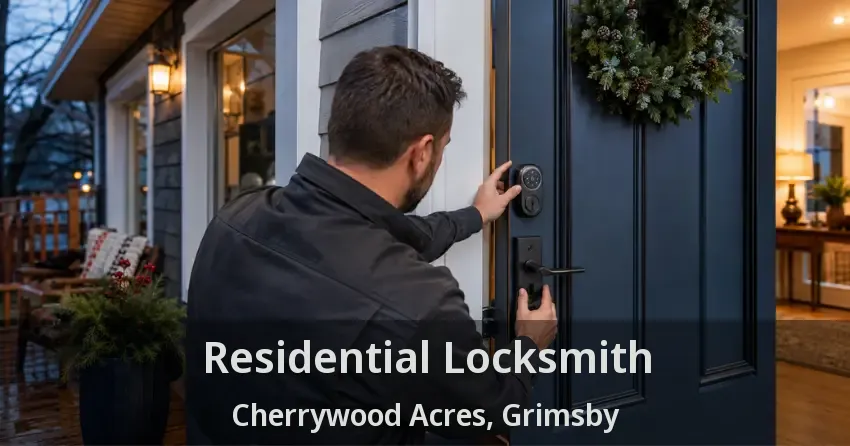 Residential Locksmith Cherrywood Acres, Grimsby - ON