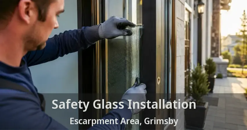 Safety Glass Installation Escarpment Area, Grimsby - ON