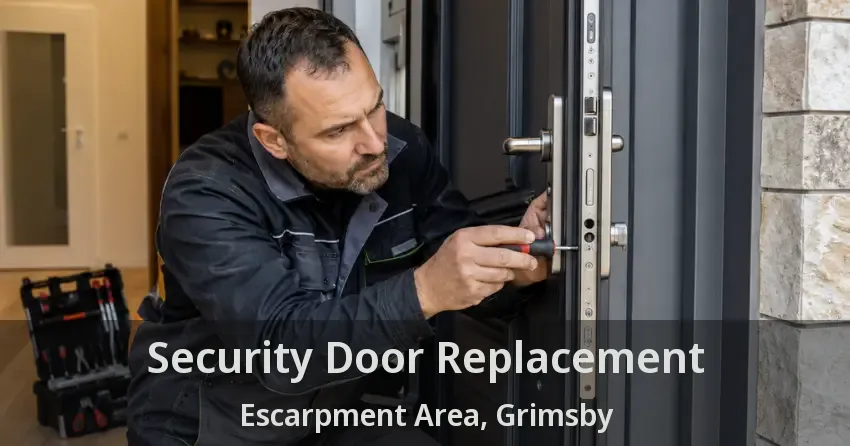 Security Door Replacement Escarpment Area, Grimsby - ON