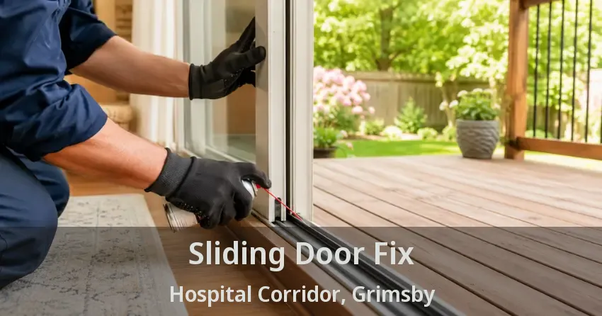 Sliding Door Fix Hospital Corridor, Grimsby - ON