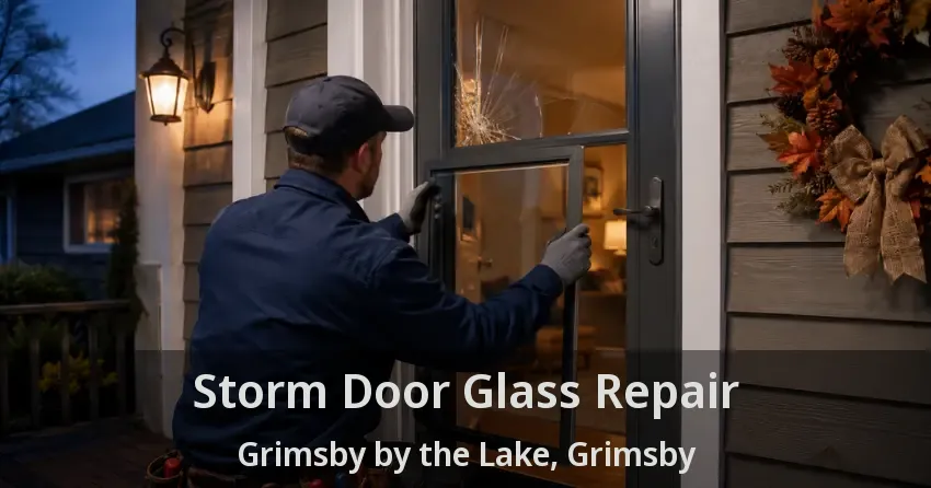 Storm Door Glass Repair Grimsby by the Lake, Grimsby - ON