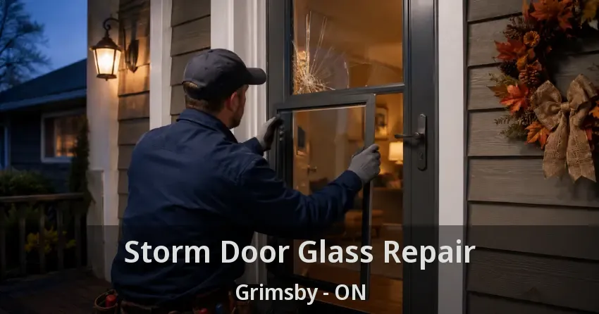 Storm Door Glass Repair Grimsby - ON