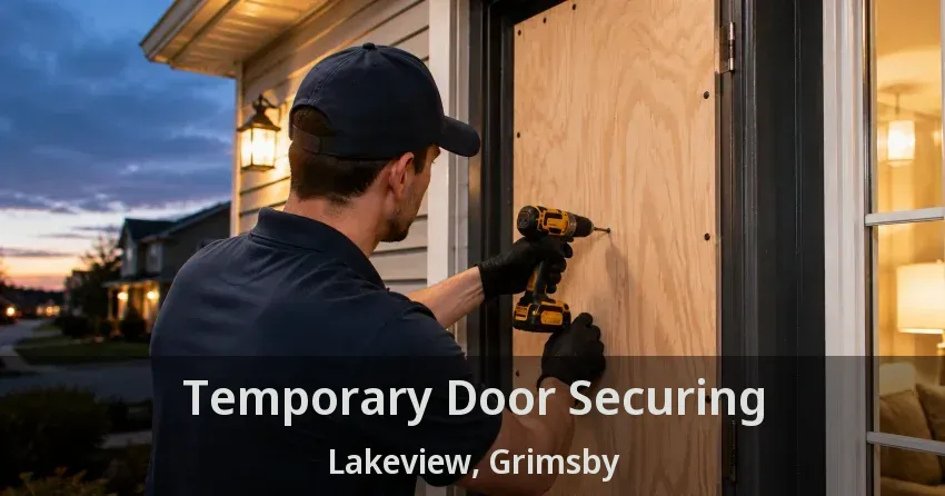 Temporary Door Securing Lakeview, Grimsby - ON