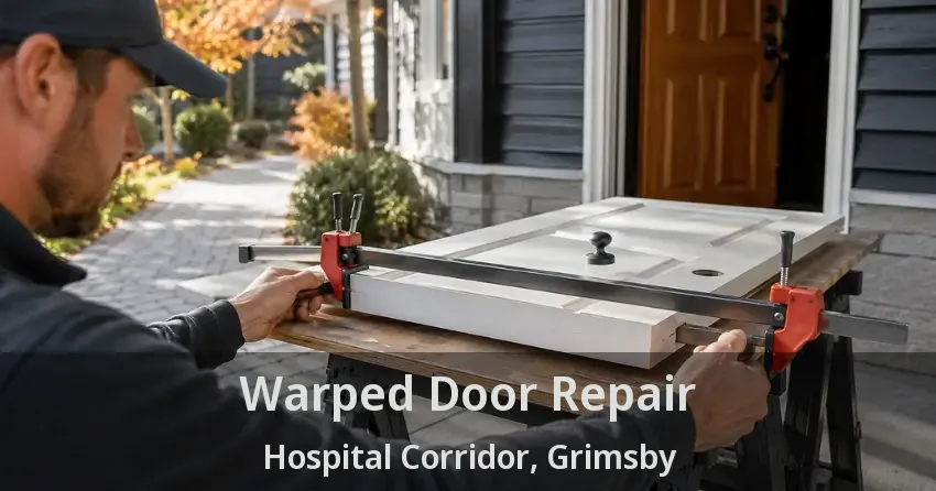 Warped Door Repair Hospital Corridor, Grimsby - ON