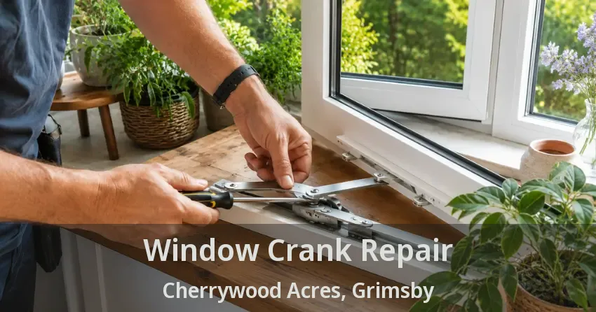 Window Crank Repair Cherrywood Acres, Grimsby - ON