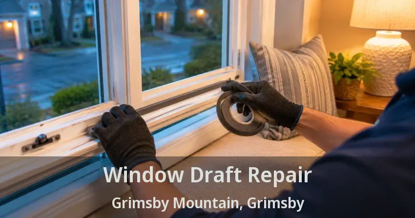 Window Draft Repair Grimsby Mountain, Grimsby - ON