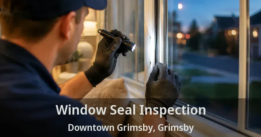 Window Seal Inspection Downtown Grimsby, Grimsby - ON