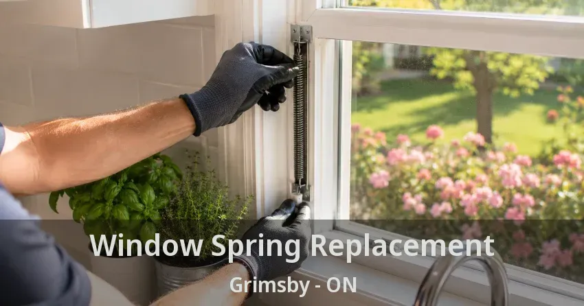 Window Spring Replacement Grimsby - ON
