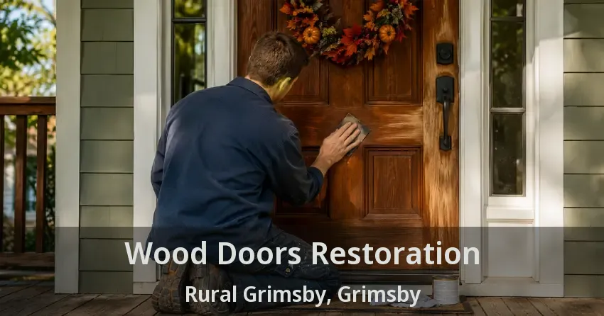 Wood Doors Restoration Rural Grimsby, Grimsby - ON